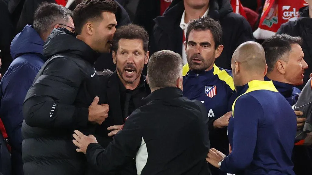 Simeone Expresses Apology After Altercation with Anfield Spectators